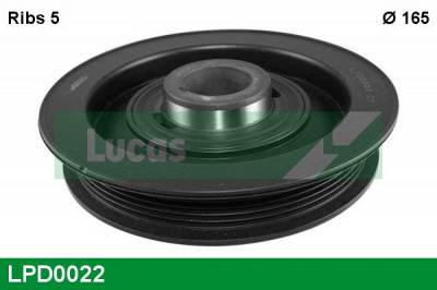 LUCAS ENGINE DRIVE lpd0022 -  Ременный шкив, коленчатый вал
